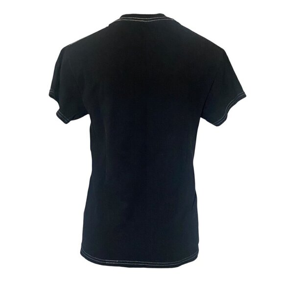 Ramones Band Names Hey Ho T-Shirt in Black Size Small - Picture 3 of 5